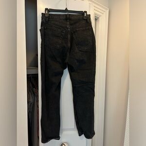 Abercrombie Ankle Straight Ultra high rise jeans